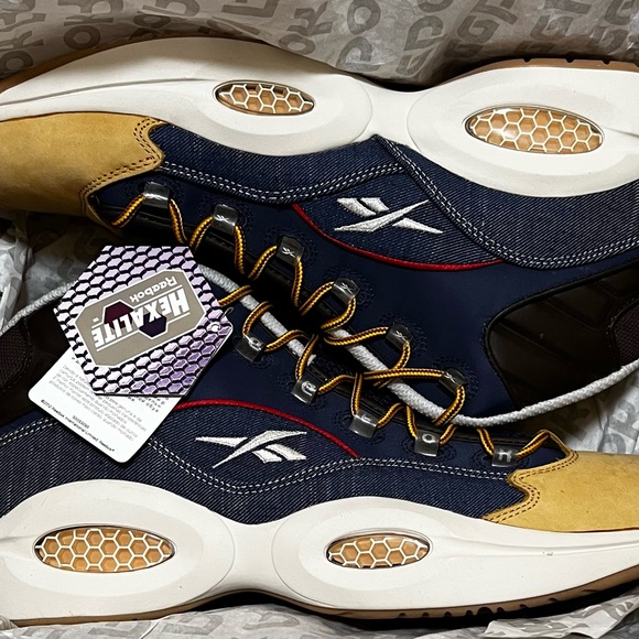 Reebok Question Mid Dress Code AR0252 Iversons - Picture 7 of 14